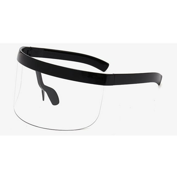 Sun Protection Anti-Peeping And Anti-Dropping Mask Glasses One-Piece Large-Frame Sunglasses