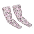 thumbnail image 1 of Sun Protection Arm Sleeves For Men Women, Bike Rabbit Flower Sleeves To Cover Arms With Thumb Hole Cooling Sleeve, 1 of 2