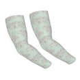 thumbnail image 1 of Sun Protection Arm Sleeves For Men Women, Simple Sketch Snake Flower Sleeves To Cover Arms With Thumb Hole Cooling Sleeve, 1 of 2