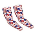 thumbnail image 1 of Sun Protection Arm Sleeves For Men Women, Usa Flag Balloon Print Sleeves To Cover Arms With Thumb Hole Cooling Sleeve, 1 of 2