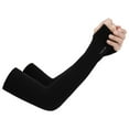 thumbnail image 1 of Sun Protection Arm Sleeves Men and Women Thumb Hole Arm Sleeve Anti-Slip Tattoo Cover Gardening Working, 1 of 2