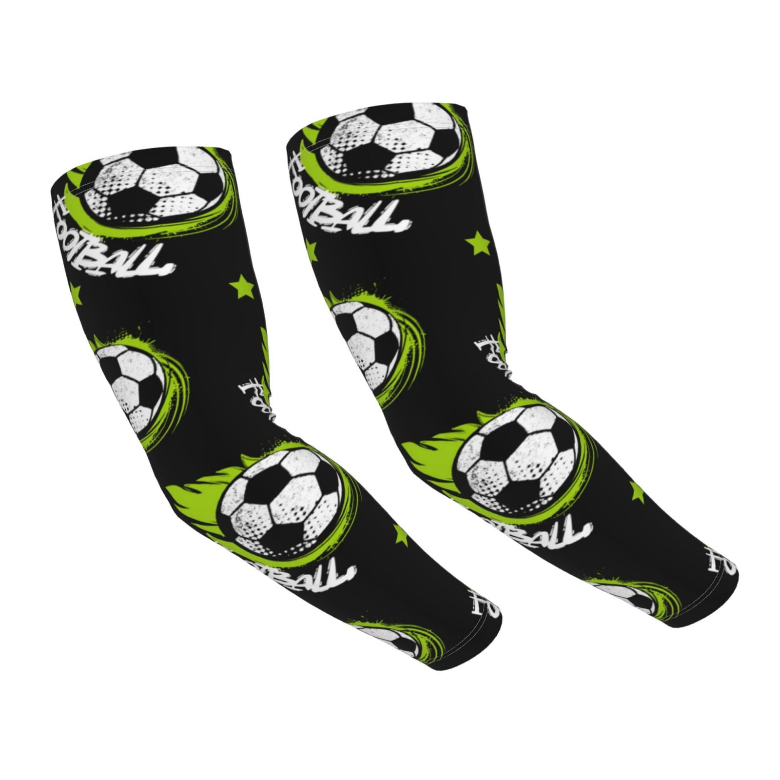 Sun Protection Arm Sleeves for Men Women, soccer football ball cool ...