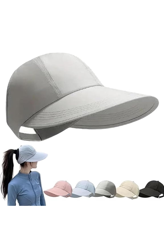 Sun Protection Baseball Hat for Men and Women, Lightweight Wide Brim Cap with Adjustable Velcro, Quick-Drying Summer Hat