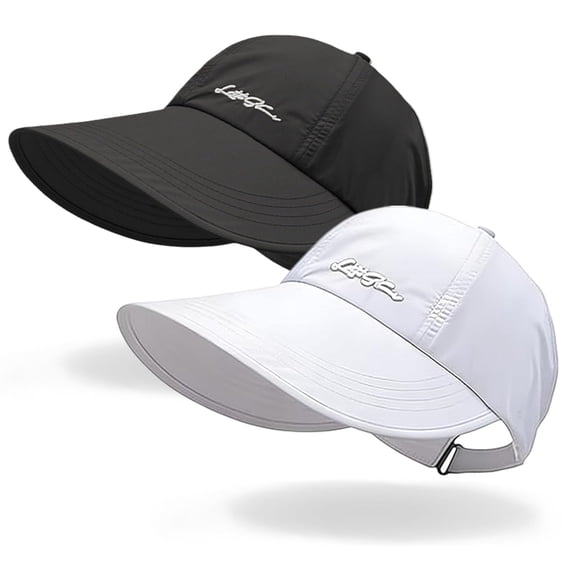Sun Protection Baseball Hat for Men and Women, Sunscreen Baseball Hat – Lightweight, Adjustable Wide Brim Solar Guard Sun Cap