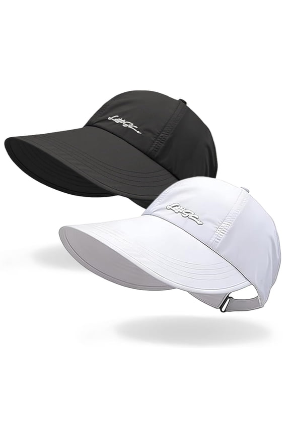 Sun Protection Baseball Hat for Men and Women, Sunscreen Baseball Hat – Lightweight, Adjustable Wide Brim Solar Guard Sun Cap
