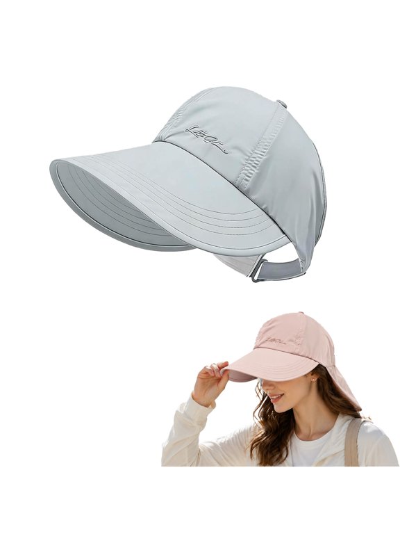 Sun Protection Baseball Hat for Women and Men, Wide Brim Cap with Adjustable Closure, Lightweight Quick-Dry Outdoor Sun Hat