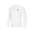 thumbnail image 1 of Sun Protection Clothing Men T Shirt Long Sleeve Quick Dry Rash Guard Top Swim Workout T-Shirts White S, 1 of 7