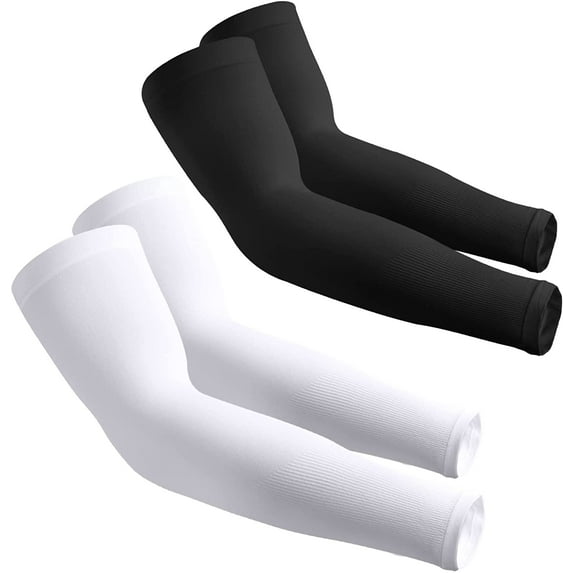 Sun Protection Cooling Arm Sleeves for Men &Women,Compression Sleeves for Football, Golf & Volleyball