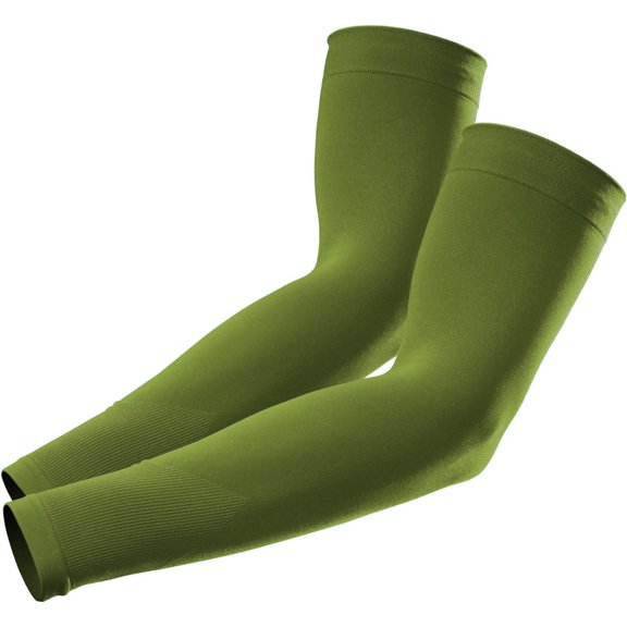 Sun Protection Cooling Compression Arm Sleeves for Women Men Workout Arm Sleeves,Polyester,Spandex.Army Green