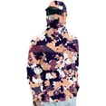 thumbnail image 1 of Sun Protection Cycling Fishing Shirts for Men UPF 50+ Long Sleeve Hoodie with Face Mask UV Rash Guard Quick Dry Hiking Shirt, 1 of 4