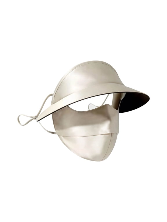 Sun Protection Face Cover Full Shield Wide Brim Visor Hat, Lightweight UV Visor with Adjustable Strap for Women Men, Outdoor Sunscreen Mask for Beach Gardening Travel