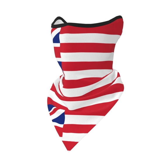 Sun Protection Face Mask Neck Gaiter Windproof Scarf British America Flag Sunscreen Breathable Bandana Balaclava For Sport Outdoor