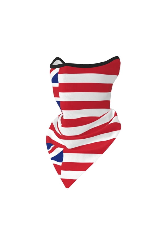 Sun Protection Face Mask Neck Gaiter Windproof Scarf British America Flag Sunscreen Breathable Bandana Balaclava For Sport Outdoor