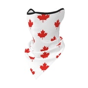 Sun Protection Face Mask Neck Gaiter Windproof Scarf Canada Maple Leaf Sunscreen Breathable Bandana Balaclava For Sport Outdoor