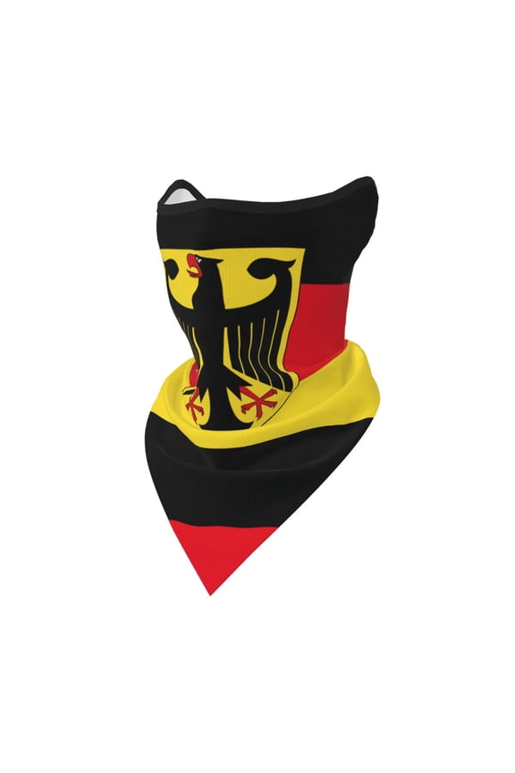 Sun Protection Face Mask Neck Gaiter Windproof Scarf Deutschland Flag Sunscreen Breathable Bandana Balaclava For Sport Outdoor