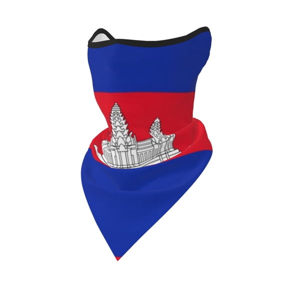 Sun Protection Face Mask Neck Gaiter Windproof Scarf Kampuchea Sunscreen Breathable Bandana Balaclava For Sport Outdoor