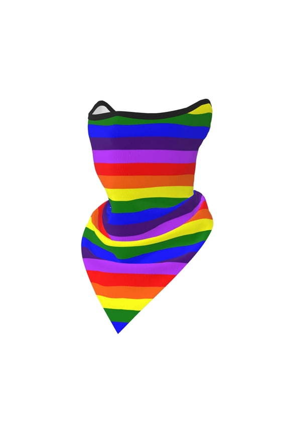 Sun Protection Face Mask Neck Gaiter Windproof Scarf Lgbt Gay Pride Flag Sunscreen Breathable Bandana Balaclava For Sport Outdoor