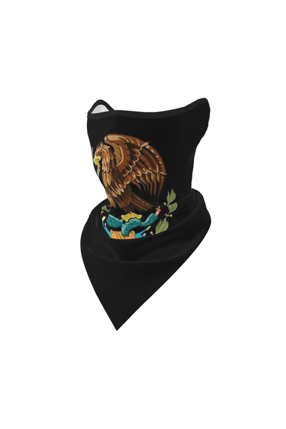 Sun Protection Face Mask Neck Gaiter Windproof Scarf Mexico Logo Sunscreen Breathable Bandana Balaclava For Sport Outdoor
