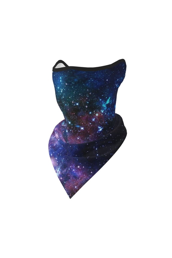 Sun Protection Face Mask Neck Gaiter Windproof Scarf Space Galaxy Sunscreen Breathable Bandana Balaclava For Sport Outdoor