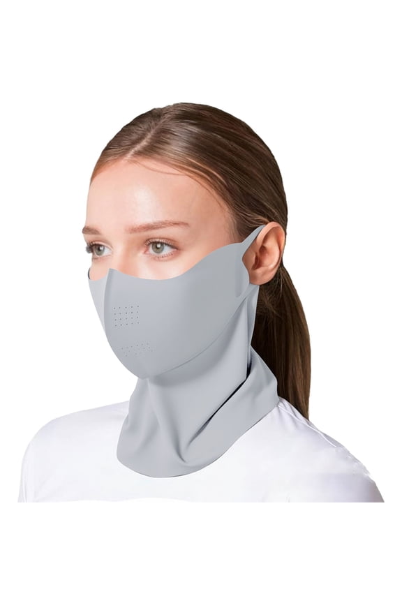 Sun Protection Face Mask Sporty Half‑Face Sun Protective Outdoor Sports Mask face mask Multicolor One Size
