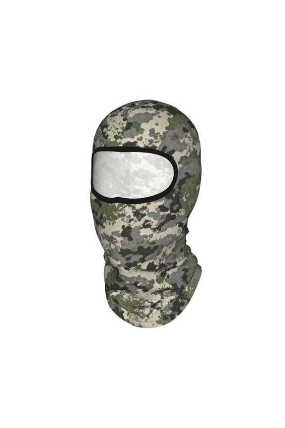 Sun Protection Full Head Face Mask Army Pixel Camouflage Balaclava Ski Mask For Men Women Skiing Cycling