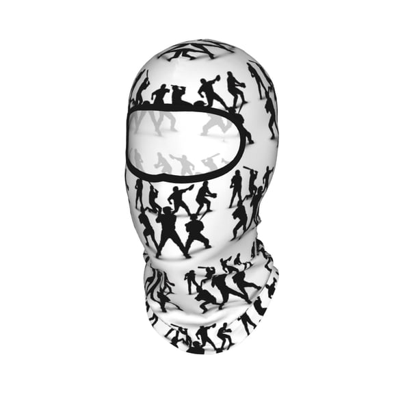 Sun Protection Full Head Face Mask Baseball Players Pattern Balaclava Ski Mask For Men Women Skiing Cycling