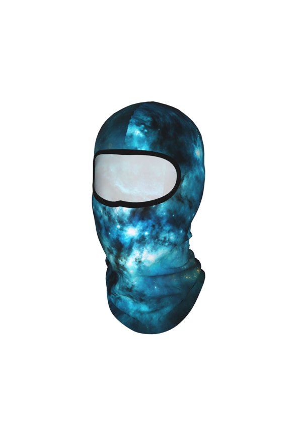 Sun Protection Full Head Face Mask Galaxy Nebula Space Balaclava Ski Mask For Men Women Skiing Cycling