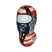 Sun Protection Full Head Face Mask Lineman America Flag Balaclava Ski Mask For Men Women Skiing Cycling