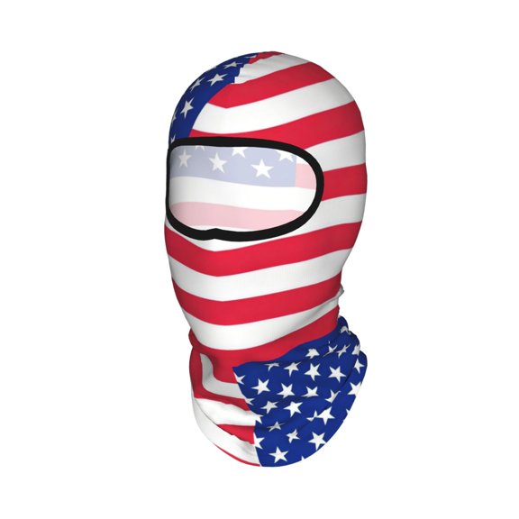 Sun Protection Full Head Face Mask Love America Balaclava Ski Mask For Men Women Skiing Cycling