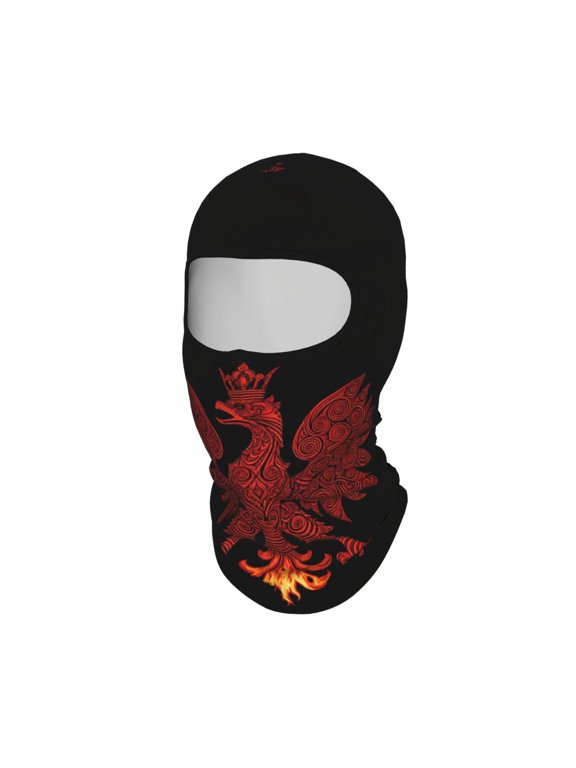 Sun Protection Full Head Face Mask Polska-Polish Balaclava Ski Mask For Men Women Skiing Cycling