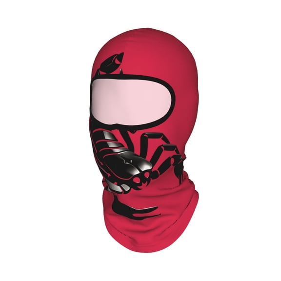 Sun Protection Full Head Face Mask Scorpion Pattern Balaclava Ski Mask For Men Women Skiing Cycling