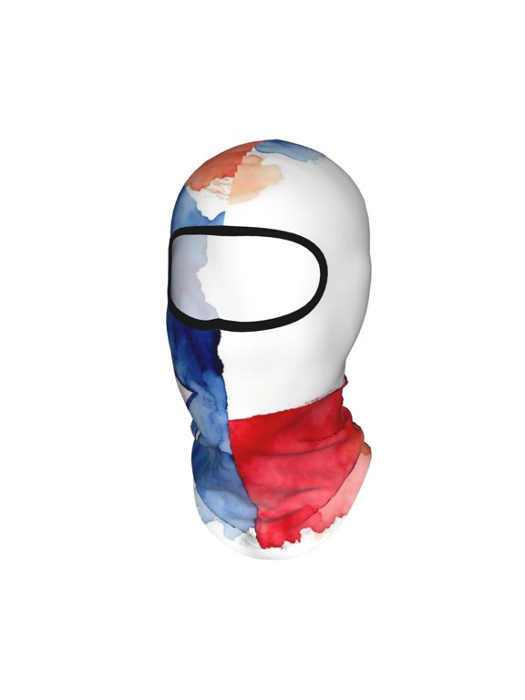 Sun Protection Full Head Face Mask Star-Texas-Flag Balaclava Ski Mask For Men Women Skiing Cycling