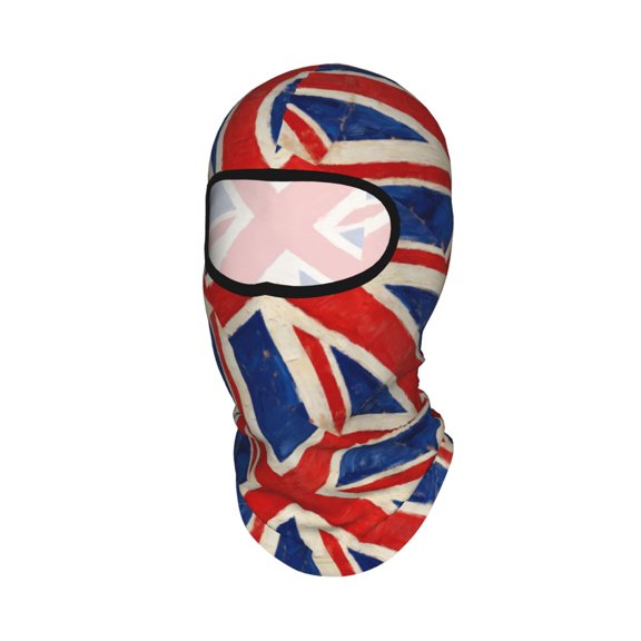 Sun Protection Full Head Face Mask Union Jack All Uk Flag Balaclava Ski Mask For Men Women Skiing Cycling