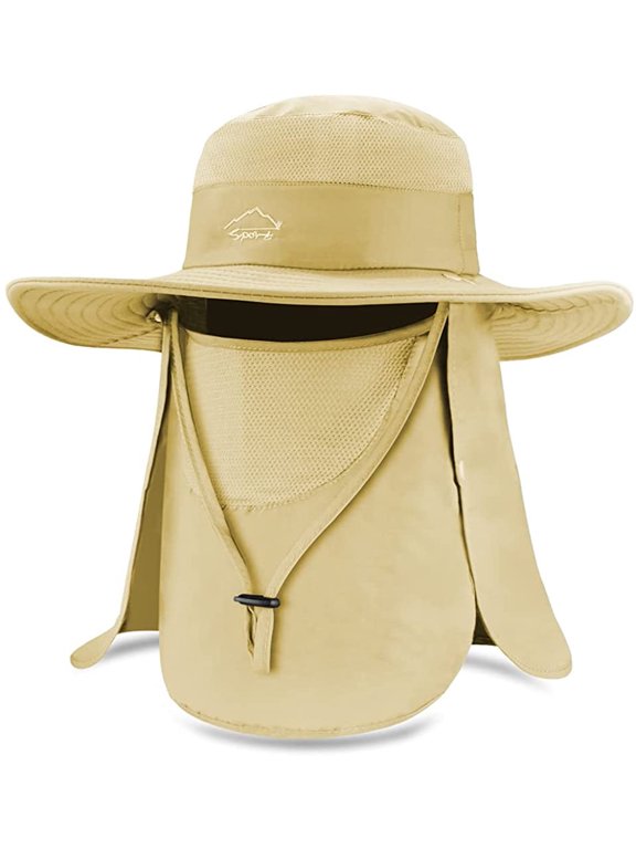 Sun Protection Hat, Fishing Hat, Boonie Hat, Beach & Hiking Hat, Paddling, Rowing, Kayaking Hat