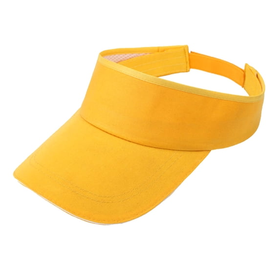 Sun Protection Hat, Women Men Adjustable Half-Head Sun Protection Visor Baseball Golf Sports Hat
