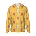 thumbnail image 1 of Sun Protection Hoodie Jacket - Cute Dog Ice Cream Sun Shirts For Men Women Long Sleeve With Pocket Lightweight Outdoor, 1 of 2