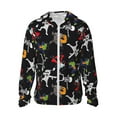 thumbnail image 1 of Sun Protection Hoodie Jacket - Zombie Mummy Skeleton Sun Shirts For Men Women Long Sleeve With Pocket Lightweight Outdoor, 1 of 2