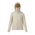 thumbnail image 1 of Sun Protection Hoodie for Mens，Summer UPF 50+ Long Sleeve Shirts with Mask Front Zipper Rash Guard UV Spf Tee Shirts Athletic Stretch Quick Dry Sun-Protective Clothing Hiking Outdoor Track Blouses, 1 of 6