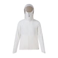thumbnail image 1 of Sun Protection Hoodie for Mens，Summer UPF 50+ Long Sleeve Shirts with Mask Front Zipper Rash Guard UV Spf Tee Shirts Athletic Stretch Quick Dry Sun-Protective Clothing Hiking Outdoor Track Blouses, 1 of 6