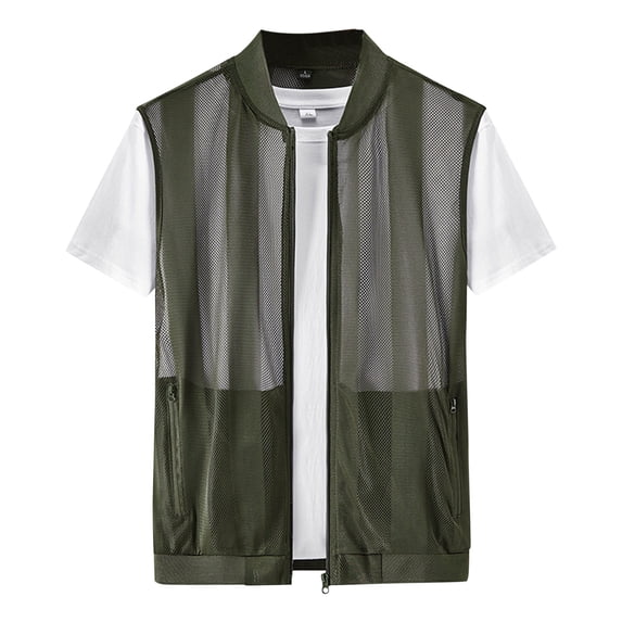 Sun Protection Sleeveless Shirts for Mens UPF 50+ UV Spf TShirts Rash Guard Loose Fit Textured Tank Tops Athletic Stretch Quick Dry Tee Shirts Light Breathable Camisole Fishing Camping Camis Summer