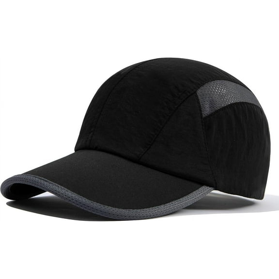 Sun Protection Sport Hats Lightweight Breathable Mesh Unstructured Baseball Hat Adjustable Quick Dry Running Hat