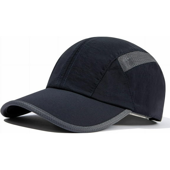 Sun Protection Sport Hats Lightweight Breathable Mesh Unstructured Baseball Hat Adjustable Quick Dry Running Hat