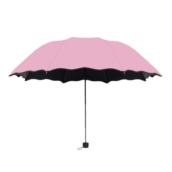 Sun Protection Umbrella UPF 50+ UV Block 99% Windproof Folding Sunshade for Outdoor Beach Travel Golf Walking Rain or Shine Cool Comfort Aluminum Shaft Fiberglass Ribs