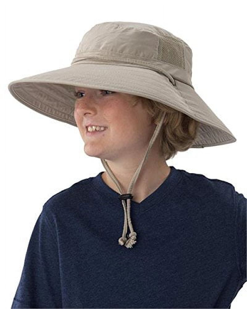 Sun Protection Zone Kids Unisex Lightweight Adjustable Outdoor Booney