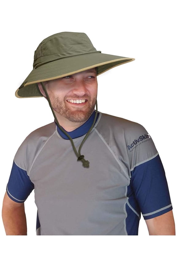 Sun Protection Zone Unisex Lightweight Adjustable Outdoor Booney Hat 100 SPF, UPF 50