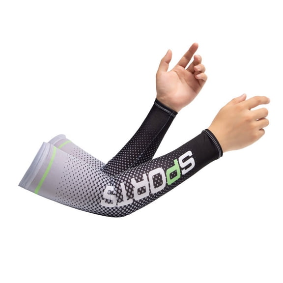 Sun Protections Arm Sleeves Ice Silk Sleeves Arm Sleeves for Baseball Football