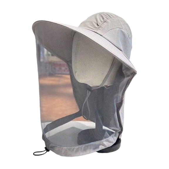 Sun Protections Hat Wide Brim Fishing Hat with Neck Flap Outdoor Hiking Hat Adjustable Caps for Women Men Teens