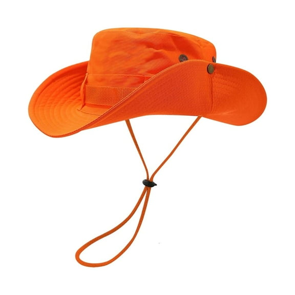Spring Fluorescent Sun Hat for Men and Women with Adjustable Rope for Outdoor