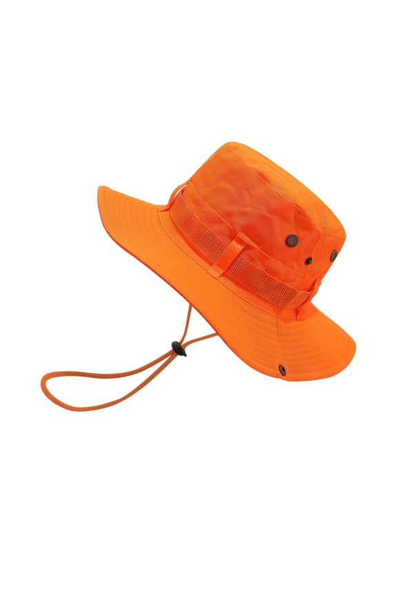 Sun Protective Fluorescent Bucket Hat Breathable Floppy Sun Caps for Men and Women Outdoor Sports Activity Headwear