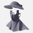 thumbnail image 1 of Sun Protective Scarf Breathable Detachable Scarf For Outdoor Cycling Casual Summer Wear Summer Long Scarf Women Beach Wrap Skirt Patio Umbrella Holder Beach Umbrella Holder Extra Wide Neck Gaiter, 1 of 5
